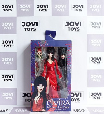 Elvira Red Neca Clothed