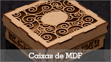 Caixas MDF