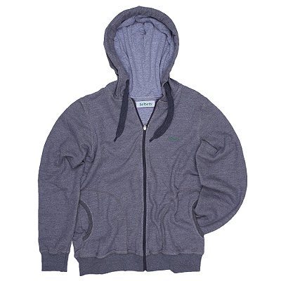 Uni Blusão de Moletom Ziper Capuz - Selbetti
