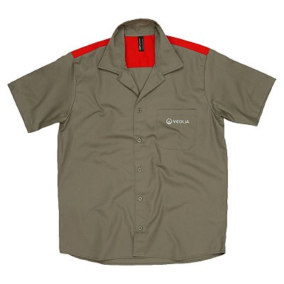 Uni Camisa Operacional MC  - Veolia