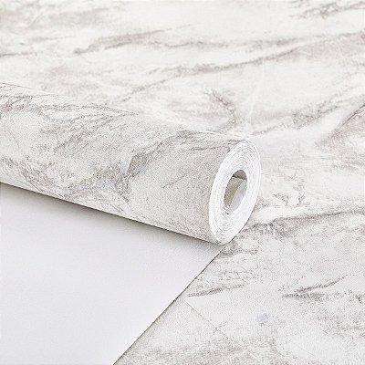 Papel De Parede Vinílico Marmorizado Texturizado Lavável