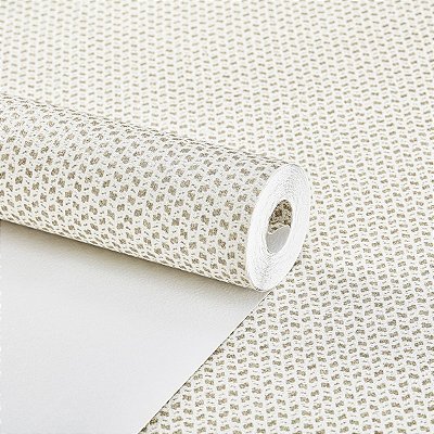 Papel De Parede Vinílico Lavável Bege Claro Texturizado