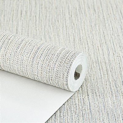 Papel De Parede Importado Textura Efeito Palha Lavável