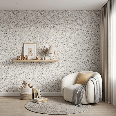 Papel De Parede Granilite Texturizado Lavável Vinílico