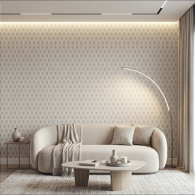 Papel De Parede Cinza Vinílico Texturizado Lavável Moderno