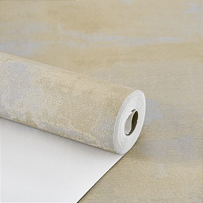 Papel De Parede Texturizado Lavanda Ocre Para Sala De Estar