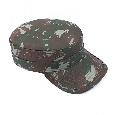 Gorro Cartola Tecido Liso Alto Padrão - Exército Brasileiro.