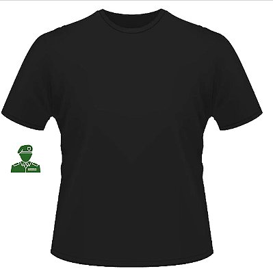Camiseta Preta - Sem estampa