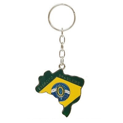 Chaveiro Mapa do Brasil