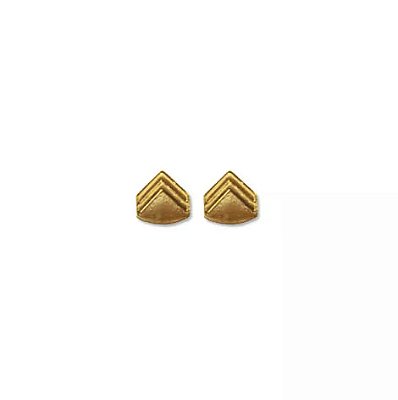 Divisa de Metal Cabo Dourada - Gola