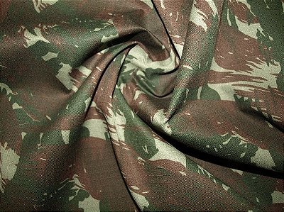 TECIDO RIP STOP CAMUFLADO EXÉRCITO BRASILEIRO - METRO
