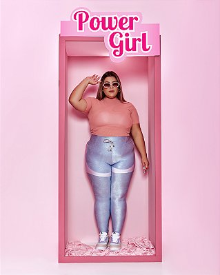 Blusão Power de Tule (Plus Size) - Pink Peach | Ref: 660