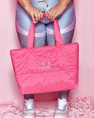 Bolsa Puffer Tote Bag - Hot Pink | Ref: B10