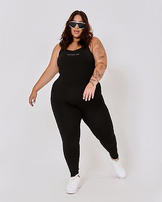 Macacão Modelador Essential (Plus Size) - Preto | Ref: 2975