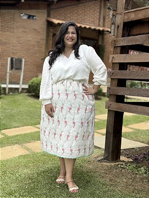 Blusa Santíssima Off White