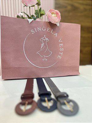 Cinto Fivela Redonda