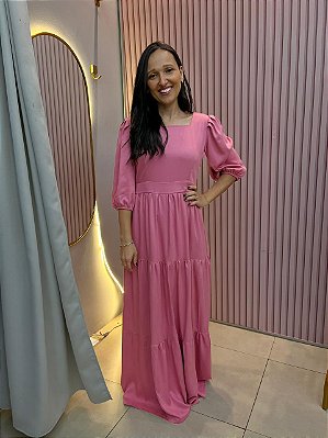 Vestido Fernanda Rosa