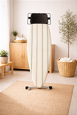 Tábua de Passar Roupas Teflonix, Para Passar Roupas Sentado | AFER