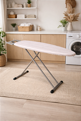 Tábua de Passar Roupas Solid, pés alumínio, 92cm de altura - AFER