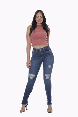 $61,90 UNIT / SKINNY HRT WASHED / HW / GRADE: 36/1  38/2  40/2  42/2  44/2= 9 PEÇAS