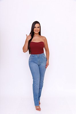 $71,90 UNIT / CALÇA XKA DESTROYED RETA/ HW / GRADE: 36/1  38/1  40/2  42/2  44/2  46/2= 10 PEÇAS