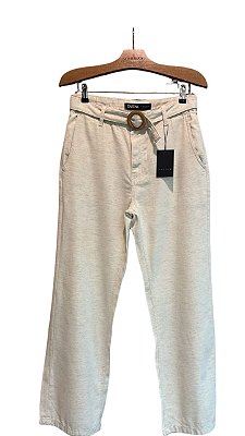 $72,90 UNIT / CAL^ÇA WIDE LEG LINHO CINTO  / GRADE : 36/1 38/3 40/2 42/2  44/2 46/1=11 PEÇAS