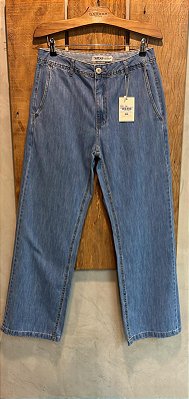 $69,90 UNIT /CALÇA WIDE LEG ALFAIATARIA LAVAGEM MEDIA  / GRADE:36/1 38/3  40/2 42/2 44/2 46/1 =11 PEÇAS