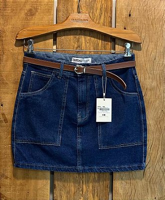 $63,90 UNIT / SAIA COM BOLSO CHAPADO CINTO / GRADE: 36/1 38/2 40/2 42/2 44/2 46/1=10 PEÇAS