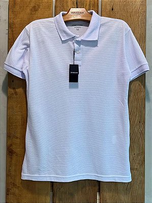 $43,90 UNIT /CAMISA POLO MASSCULINA /TEXTURIZADA/ BBRANCA/GRADE: P/1 M/2 G/2 GG/1=6 PEÇAS