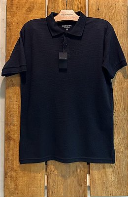 $43,90 UNIT /CAMISA POLO MASCULINA /TEXTURIZADA/ PRETO /GRADE: P/1 M/2 G/2 GG/1=6 PEÇAS