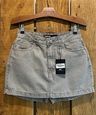 $69,90 UNIT/ SHORTS SAIA TRINCADO OLOR/CINZA /GRADE: 36/1 38/2 40/2 42/2 44/1=8 PEÇAS