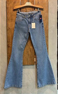 $74,90 UNIT /CALÇA FLARE BASICA LAVAGEM MEDIA/GRADE:36/1 38/2 40/2 42/2 44/2 46/1=10 PEÇAS