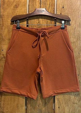 $59,90UNIT/BERMUDA MASCULINA MOLETOM /TERRA COTA/GRADE:40/1 42/2 44//2 46/2 48/1=8 PEÇAS