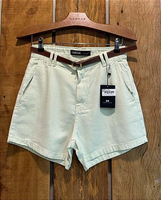 $64,90 UNIT/ SHORTS LINHO COM CINTO/ VERDE PISTACHE/GRADE:36/1 38/2 403 42/2 44/2 46/1=11PEÇAS