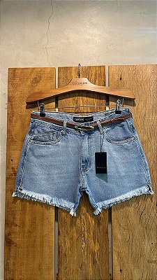 $64,90 UNIT /SHORTS BOYFRIEND BARRA A FIO / CINTO/ GRADE:36/2 38/3 40/2 42/2 44/1 = 100PEÇAS