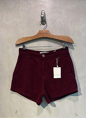 $62,90 UNIT /SHORTS/LINHO COLOR/ VINHO / GRADE: 36/1 38/2 40/2 42/2 44/2 46/1 =10 PEÇAS