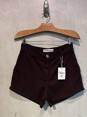 $62,90 UNIT /SHORTS/LINHO COLOR/ MARROM CAFE / GRADE: 36/1 38/2 40/2 42/2 44/2 46/1 =10 PEÇAS