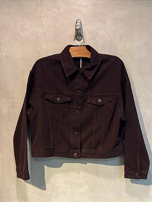 $84,90 UNIT / JAQUETA FEMENINA COLOR /OVERSIZED/ MARROM/ GARDE: P/1 M/3 /G/2 GG /1 = 6 PEÇAS