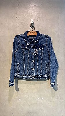 $84,90 UNIT / JAQUETA FEMENINA /COM STRETCH/ VI NTAGE/ GRADE: P/1 M/3 G/2 GG/1 = 7 PEÇAS