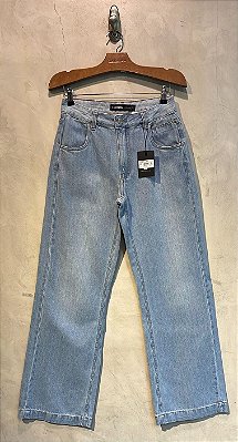 $69,90 UNIT / CALÇA WIDE LEG UNA /LAVAGEM DELAVE/ GRADE: 36/1 38/3 40/2 42/2 44/1 =9 PEÇAS