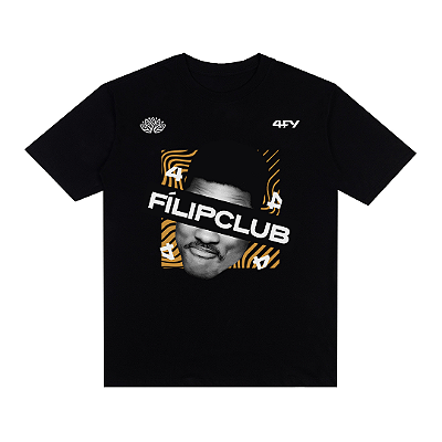 Camiseta Fílip Club Will - Preta