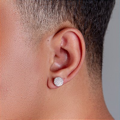 Kit Brincos Torre, Imperial 2 e 29 Pedras Banhada A Ouro Branco BRI030-BRI194-BRI003