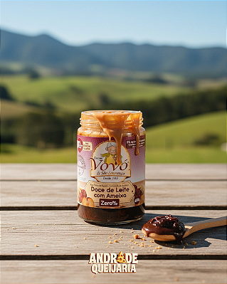 Doce de Leite com Ameixa Zero Açúcar - 400g