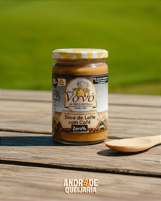 Doce de Leite com Café Zero Açúcar - 400g