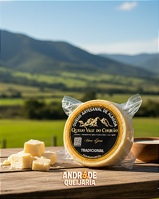 Queijo Artesanal Alagoa - Vale do Chorão - 900g