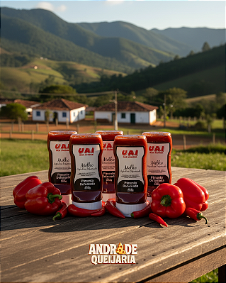 Kit 5 Geleia de Pimenta Defumada