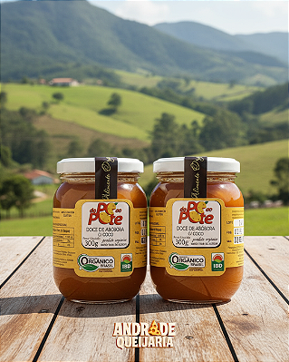 Abóbora com Coco cremoso Orgânico - 2 potes de 300g