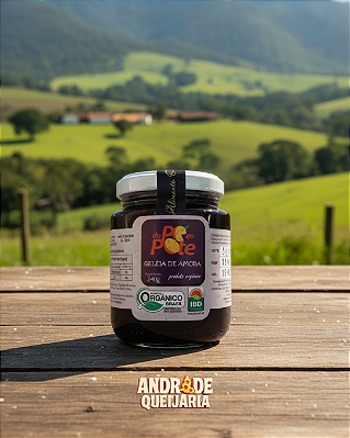 Geleia de Amora Orgânica - Do pé ao Pote - 240g