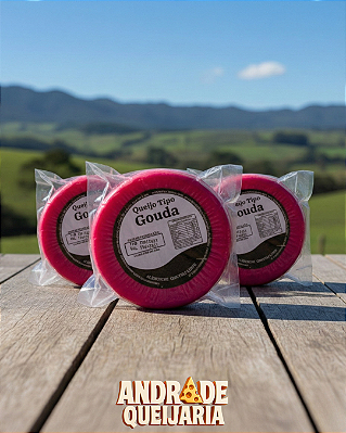 Kit 3 Queijos Gouda Artesanal Muquém 490g Cada