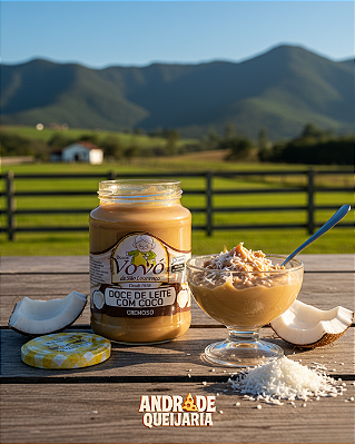 Doce de leite com Coco 650g